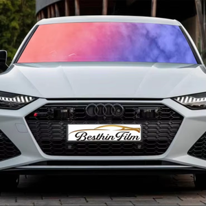 Campione gratuito pellicola tinta per finestra camaleonte <span class=keywords><strong>blu</strong></span> controllo del sole finestra per <span class=keywords><strong>auto</strong></span> per animali domestici pellicola di protezione per la vernice chattami ora per <span class=keywords><strong>auto</strong></span> personalizzata - Product Image 1