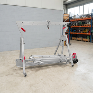 Grúa Móvil Monoviga de 250-1000 kg, Equipo de Construcción Móvil, Grúa Pórtico Portátil Montada sobre Rieles de Aleación de Aluminio - Product Image 2