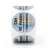 Etiquetas Adhesivas de Vinilo Holográfico Personalizadas, Resistentes al Agua, Brillantes, de Alta Adhesión, con Forma Personalizada y Logotipo Personalizado