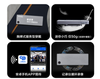 Magnet Badge camerabody camerabody camera Wifi streaming Mobile APP Security body cam Portable DVR
