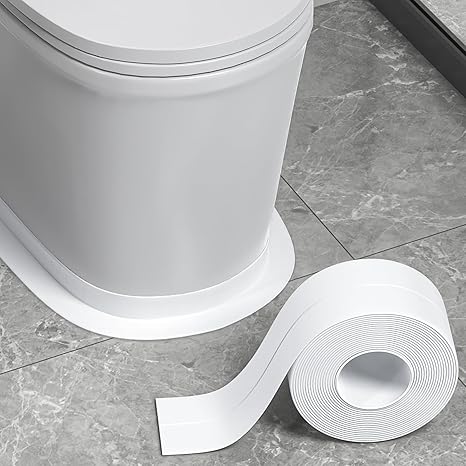 PVC Kitchen Sealant Tape Water Activated Waterproof Self-Adhesive Caulk Strip Adhesive Sticker No Residue Customizable Bathtub