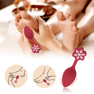 Foot Massager Snowflake Shape Soft Silicone For Foot Therapy Massage - Product Image 3