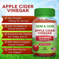Gummies Minceur Naturelles KETO ACV Sans Sucre pour Ventre Plat, Vinaigre de Cidre de Pomme, Marque Privée OEM en Gros