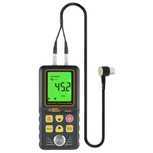 เครื่องวัดความหนาอัลตราโซนิกสมาร์ทเซ็นเซอร์ AS850 การวัดแผ่นเหล็ก 1.2-225.0 มม. จอแสดงผลดิจิตอล - Product Image 5