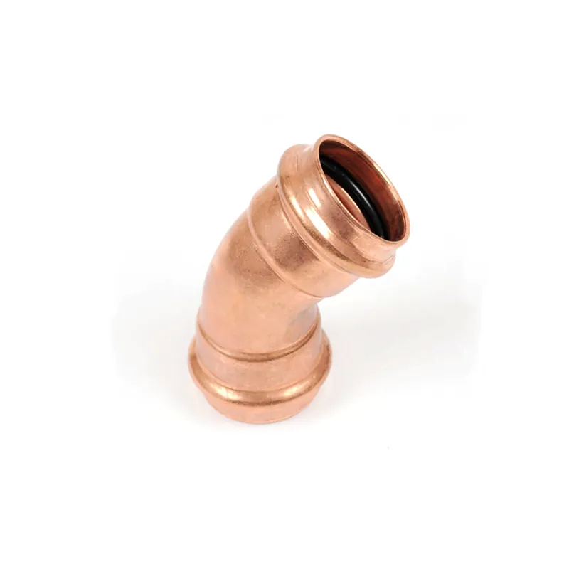 Mercato statunitense 3/4 ''x 3/4'' pressa a gomito a 45 gradi x Press copper Press fitting