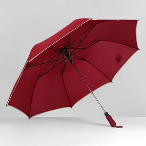 Venta Directa de Fábrica, Sombrilla Plegable Automática de Poliéster para Exteriores, Diseño Clásico Impermeable para Viajes, Equipo de Lluvia Económico - Product Image 3