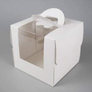 Caja alta para pasteles con altura personalizada e impresión, apta para pasteles de cumpleaños de crema batida de varias capas y grosor. - Product Image 4