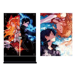 <span class=keywords><strong>Led</strong></span> retroilluminato Poster spada arte <span class=keywords><strong>Online</strong></span> Anime luce notturna per regalo di compleanno camera da letto luce notturna sala giochi Deco <span class=keywords><strong>lampade</strong></span> da tavolo segno - Product Image 5