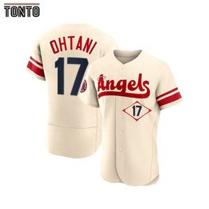 2022 Los Angeles Angel City Connect \ 17 Shohei Ohtani \ 27 <span class=keywords><strong>Mike</strong></span> <span class=keywords><strong>Trout</strong></span> \ 6 Anthony Rendon Sewn Baseball Jersey S-5xl - Product Image 5
