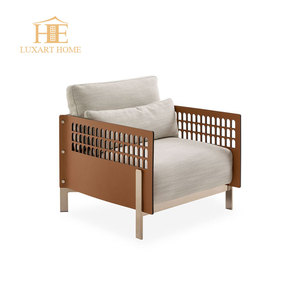 Sillón Individual de Lujo de Alta Gama, Diseño Moderno, Creativo y Sencillo, Sillón <span class=keywords><strong>Anna</strong></span> para Sala de Estar, Hogar, Villa - Product Image 1