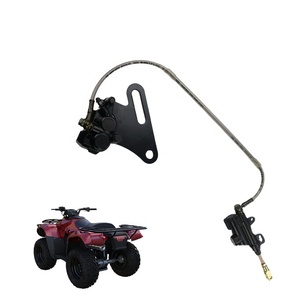 LINGQI Conjunto <span class=keywords><strong>de</strong></span> Pinza <span class=keywords><strong>de</strong></span> Freno Trasero Superior e Inferior <span class=keywords><strong>de</strong></span> 15mm para Motocicleta, Pit Bike, ATV, SUV y Accesorios - Product Image 1