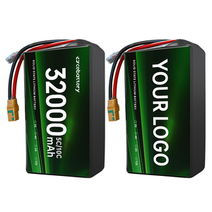 12S 14S Farm UAV Spray <b>Battery</b> Agri <b>Drone</b> Power Supply Multirotor LR XT90 Connector 32000mah 30000mah S-88000mah-6S Semi Solid S - Product Image 1