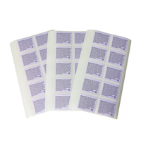 Étiquettes d'ingrédients rectangulaires imperméables pour flacons cosmétiques, étiquettes adhésives durables à finition mate pour flacons de parfum en verre