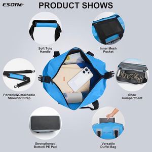 Sac fourre-tout imperméable à double compartiment pour équipement de production avancé, idéal pour les <span class=keywords><strong>cours</strong></span> de natation, pour ranger les maillots de bain et les lunettes de natation - Product Image 3