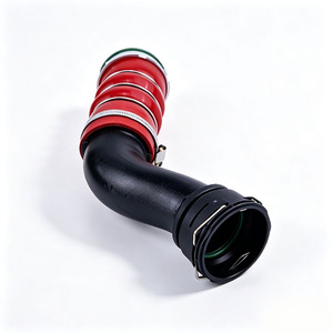 Tuyau d'air intercooler turbocompressé compatible avec BMW X5 E70 LCI X6 E71 N55 35iX 40iX, tube de guidage d'admission d'air 13717583716 - Product Image 6