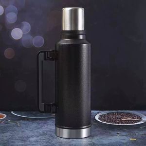 1.0L 1.4L 1.9L Thermal <b>Insulated</b> Flask Stainless Steel Vacuum Water <b>Bottle</b> for Travel Camping Hiking - Product Image 5