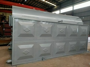 Caldaia a Vapore Industriale Orizzontale DZH a Tubi d'Acqua, Combustibile a Biomassa, Bassa Pressione, Capacità 1-6 Tonnellate/ora, Risparmio Energetico per la Lavorazione del Riso - Product Image 2