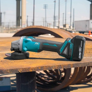 Amoladora Angular Eléctrica de Litio sin Escobillas Makita <span class=keywords><strong>DGA504</strong></span> de 18V de Alta Potencia, Kit de Herramientas Recargable, Máquina de Pulir y Cortar - Product Image 4