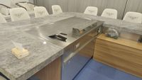 Table Teppanyaki Commerciale Personnalisable SHINEHO pour Restaurant, Grilles Teppanyaki Japonaises, Table Teppanyaki à Vendre