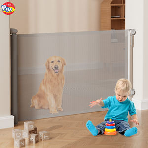 प्रोडिगी sg025 बाल सुरक्षा गेट रिट्रेटेबल और बच्चों के लिए फोल्डेबल प्लास्टिक सीढ़ी का दरवाजा - Product Image 4