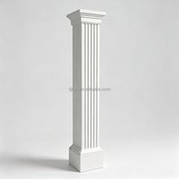 Colonne Romane in EPS per Facciate di Edifici, Alta Resistenza, Decorative, Vendita all'Ingrosso Diretta dalla Fabbrica