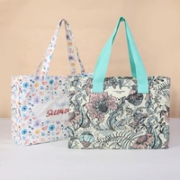 Sac fourre-tout en toile de coton personnalisé à impression numérique pleine page, horizontal, 12 oz, grande capacité, avec fond et côtés, pour femme