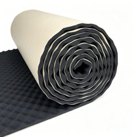 Matériel d'insonorisation automobile en butyl, tapis d'isolation phonique léger, mousse d'insonorisation thermique, tapis de protection thermique du moteur