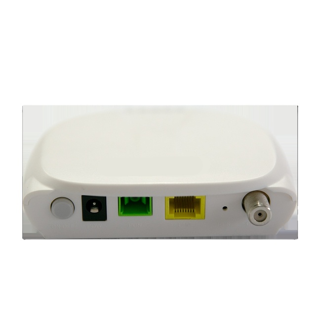 XPON GPON EPON  Compatible ONT ONU CATV RF 1GE 1CATV  FTTH Fiber Gateway for ISP Wholesale Network Project