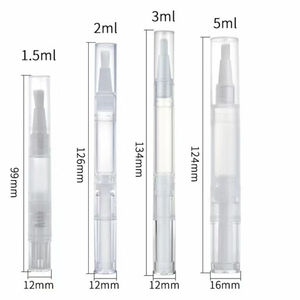 Penna Cosmetica Personalizzata con Meccanismo a Rotazione, 2/3/5/10ml, Applicatore Multiuso con Pennello e Cucchiaio, Contenitore Ricaricabile <span class=keywords><strong>per</strong></span> Trucco Liquido da Viaggio - Product Image 6