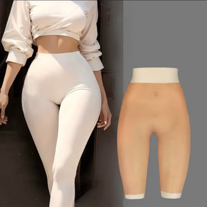 Culotte en silicone réaliste avec faux vagin, rehausseur de fesses et de hanches, effet push-up de 4 cm, pour cosplay, femmes et sissy sexy - Product Image 1