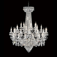 Villa en verre de Murano personnalisé grand plafonnier suspendu lampes suspendues maria theresa haute cristal luxe led lustres modernes
