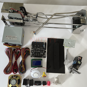 ชุดเครื่องเกมอาร์เคดแบบ DIY พร้อมเครนโลหะขนาด 53/71 ซม. สำหรับตุ๊กตาตุ๊กตาขนนุ่ม พร้อมตัวรับเหรียญ ชุดอุปกรณ์ครบชุด ใช้พลังงานแบบชาร์จได้ - Product Image 5