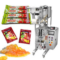 Machine d'emballage automatique 4 côtés scellés sachet confiture beurre d'arachide lait condensé pâte d'arachide