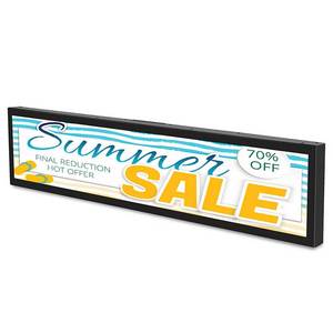 36.5 Inch Siêu Rộng Kéo Dài Thanh LCD Hiển Thị Menu Đầy Đủ Kỹ Thuật Số Biển <span class=keywords><strong>Player</strong></span> - Product Image 3