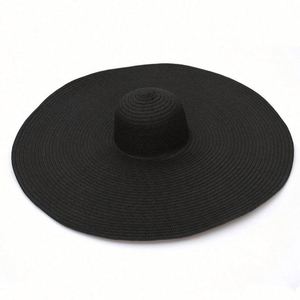 Wide Brim Hat Sunscreen Folding Floppy Sun <b>Straw</b> Hats Summer Women Beach Hats - Product Image 3