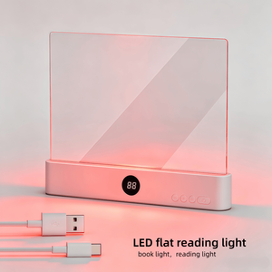2026 New LED flat reading light Portable <b>Bedside</b> Lamp reading light book light led night light <b>bedside</b> reading lamp - Product Image 1