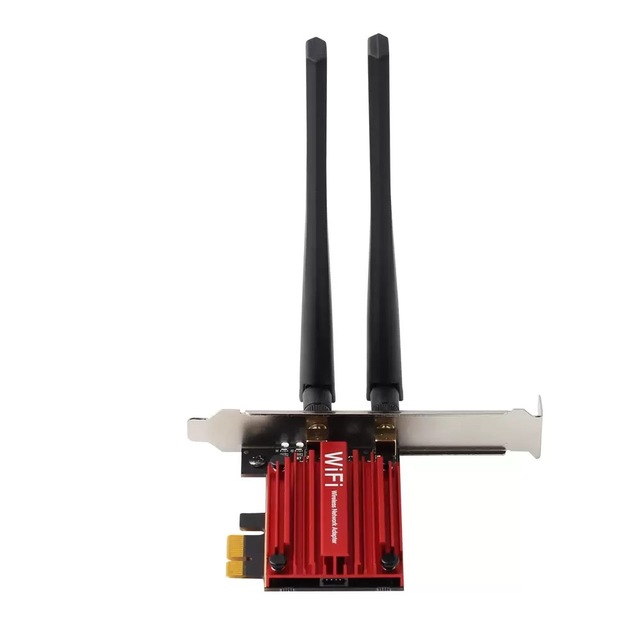PCIE WiFi 6 Card AX200NGW Dual Band 2.4/5G Wireless Network Card 3000Mbps 802.11AX 2 in 1 PCIE WIFI BT Adapter