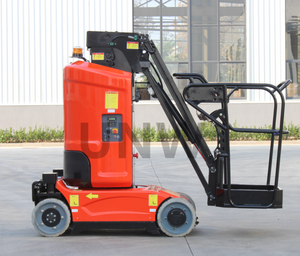 Ventes directes usine – Plateforme de travail aérienne compacte 9,2 m 200 kg, nacelle élévatrice verticale automotrice à mât télescopique avec flèche, certifiée CE - Product Image 3