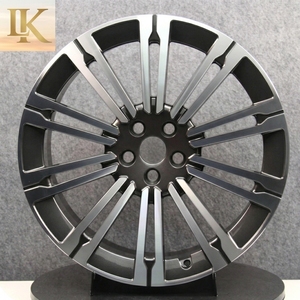 Jantes en alliage d'aluminium LK Multi Spoke Concave Noir Mat 5x108mm pour <span class=keywords><strong>Velar</strong></span> P250/P340/<span class=keywords><strong>P400</strong></span> Aftermarket 25mm - Product Image 2