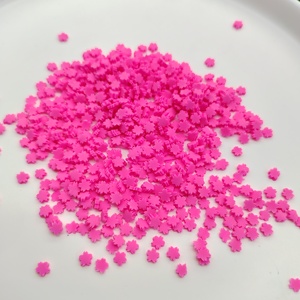 500g de mini fleurs en gelée colorées, mignonnes, assorties, belles perles de slime, argile artisanale, jouet décoratif, jouets pour enfants - Product Image 1