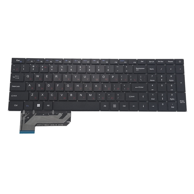 Brand New RU Russian Black Laptop Keyboard for X315L US EU15VR Keyboard Non-Backlit Notebook Replacement in Stock