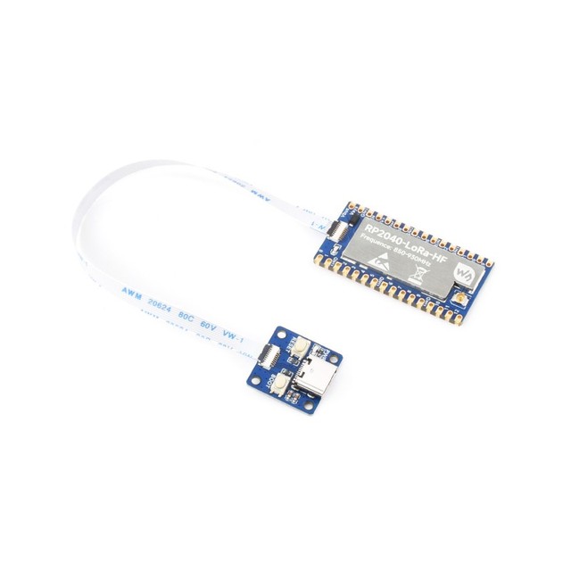 RP2040-LoRa Development Board, Integrates SX1262 RF Chip, Long-Range Communication, Options for Frequency Band