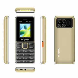 Ponsel baterai besar 3 SIM kartu GSM, ponsel perekam MP3 Radio FM fungsi tombol Keyboard harga rendah