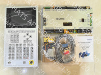 Controlador PLC Original Techmation TECH1 TECH1H TECH1S CON PANEL HMI DE 8 PULGADAS Q8
