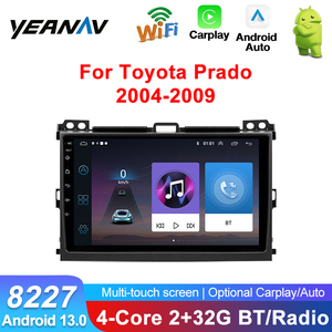 Android14 <span class=keywords><strong>Android</strong></span> Quad-core 8227 GPS NAVI Máy nghe nhạc Car DVD <span class=keywords><strong>Player</strong></span> Auto Car Stereo cho Toyota Prado 2004 2009 với Carplay <span class=keywords><strong>AV</strong></span> ra - Product Image 2