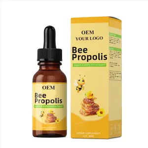 Ekstrak Propolis Lebah Alami OEM Cairan Oral Canggih