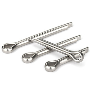 Fourniture directe usine – Goupilles fendues à ressort en acier inoxydable 304 de haute qualité, diverses tailles M2, M2.5, M3, M4, M5, M6 - Product Image 2