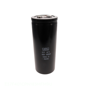 Condensateur Original E37F401CPN183MFM9U à montage sur châssis, en aluminium, 18000 µF, 20%, 400V, à vis, 18000 µF - Product Image 1