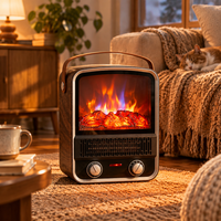 Chauffage d'appoint électrique autoportant 2000W pour salon, chambre et bureau à domicile