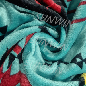 Listo Stock Southwest Venta al por mayor Impresión de vaca <span class=keywords><strong>Azteca</strong></span> Una capa Impreso Cama Sofá Estilo <span class=keywords><strong>azteca</strong></span> Mantas de lana - Product Image 6